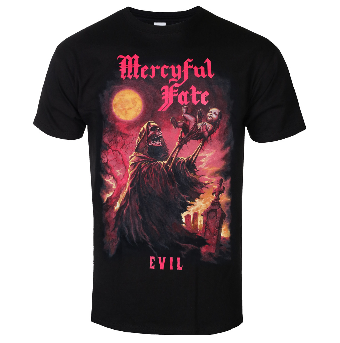 Street Fashion Shanghai - Mercyful Fate Evil Melissa Printing Summer