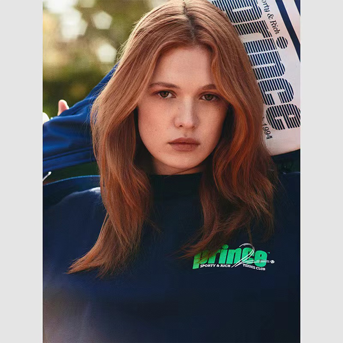 2024 Autumn Oversized Tennis C - Oversized Crewneck Fleece บทวิจารณ์และราคา