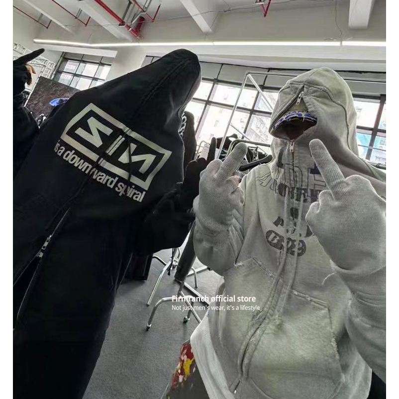 Firmranch New Autumn Winter Ko - Street Fashion Zip Up Hoodie บทวิจารณ์และราคา