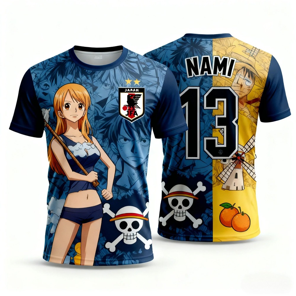 Straw Hat Pirate Anime Shirt T - Street Fashion Anime บทวิจารณ์และราคา