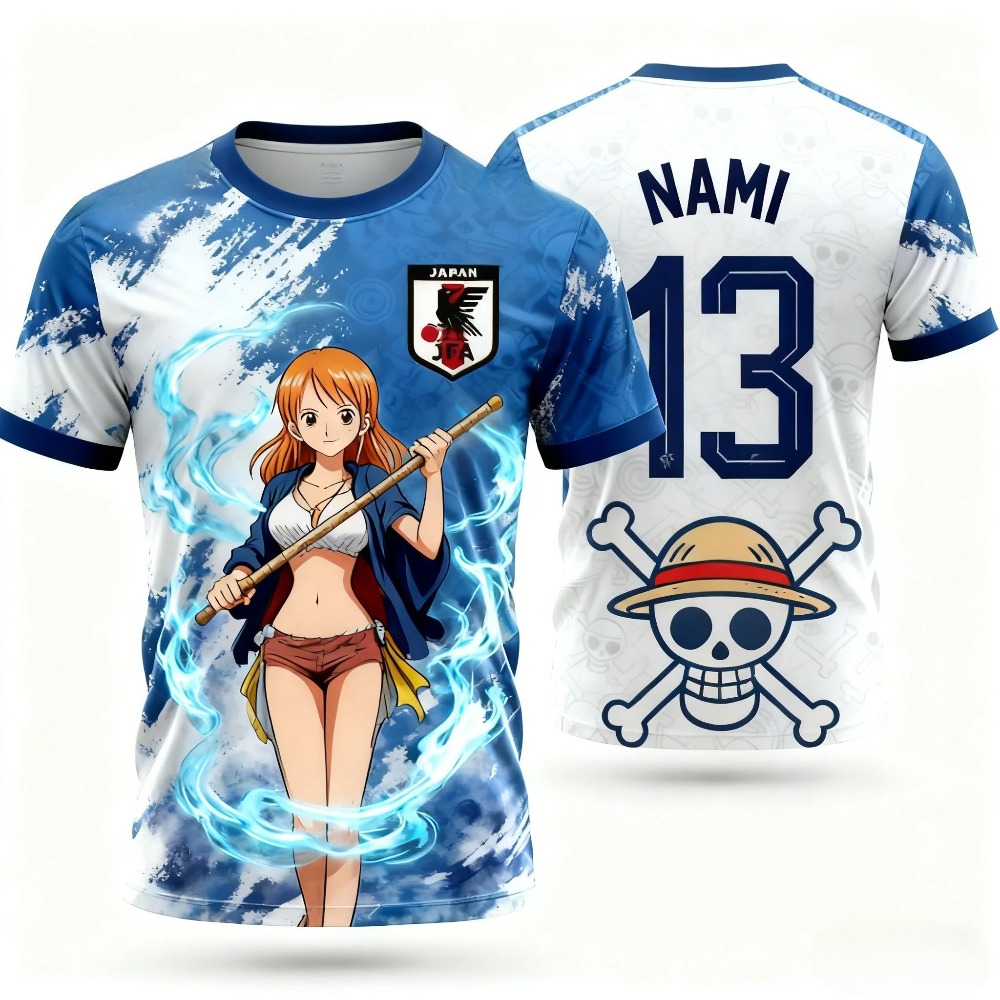 Straw Hat Pirate Anime Shirt T - Street Fashion Anime บทวิจารณ์และราคา