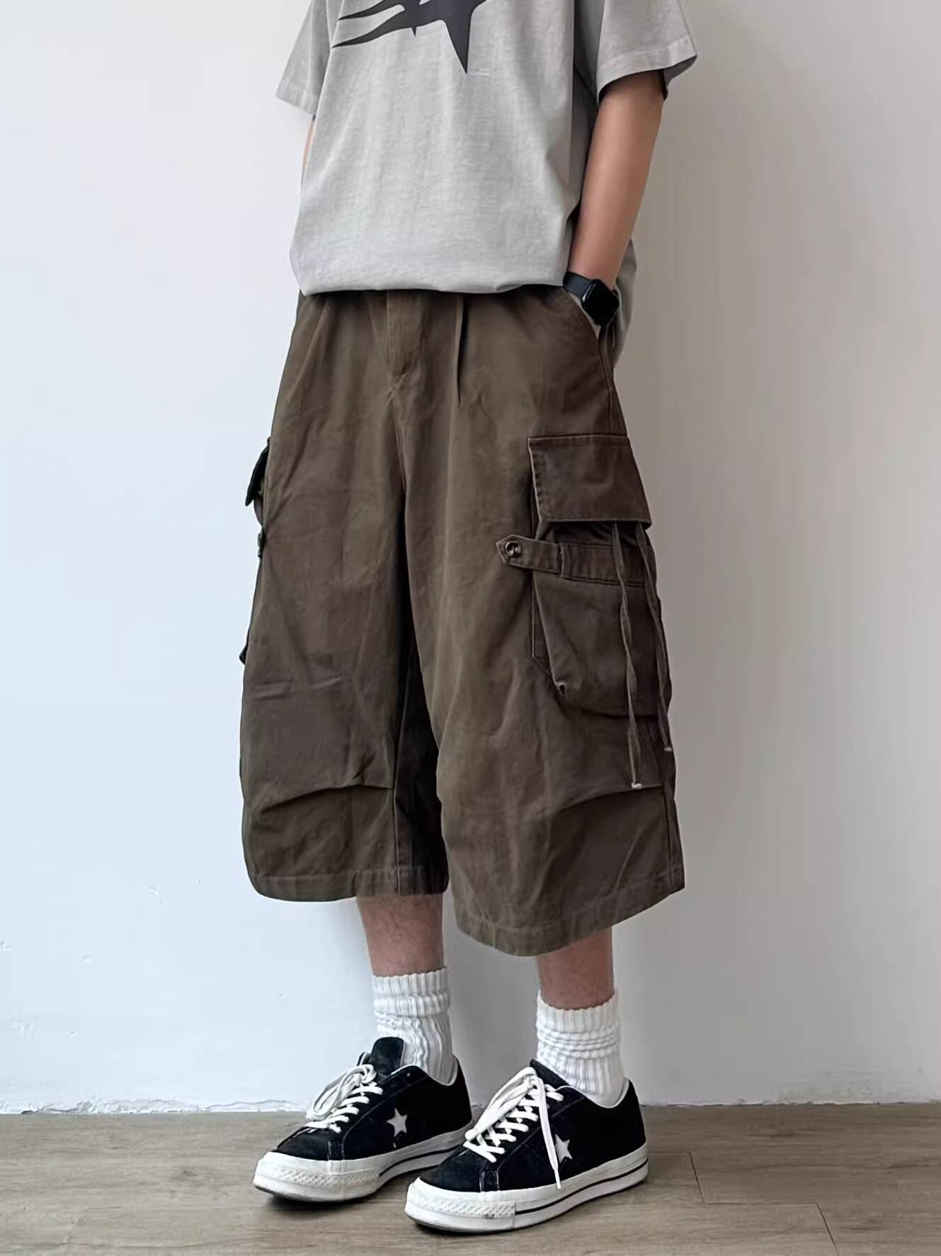 2026 Summer Japanese Vintage M - Cargo Pant Wide บทวิจารณ์และราคา
