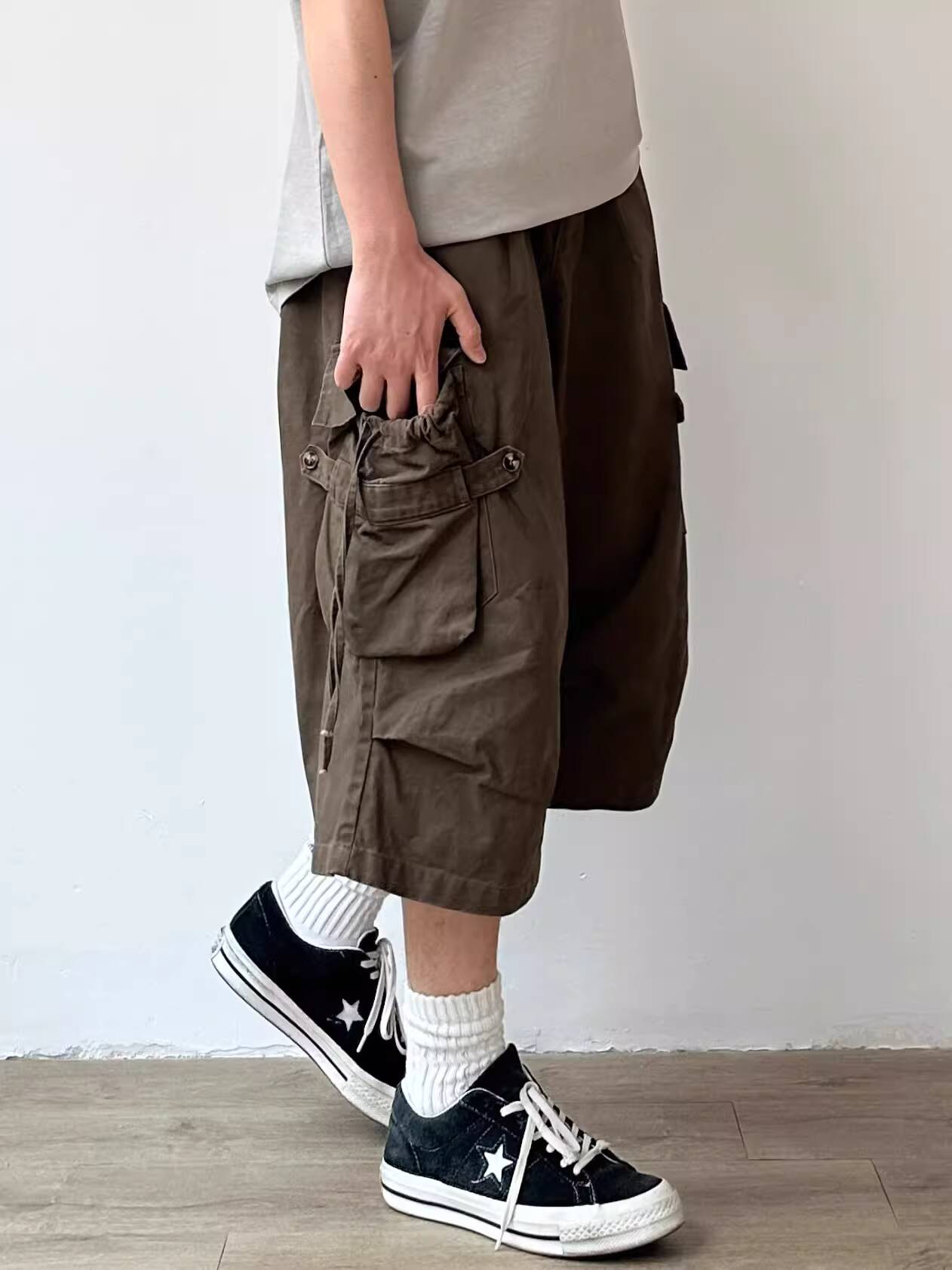 2026 Summer Japanese Vintage M - Cargo Pant Wide บทวิจารณ์และราคา