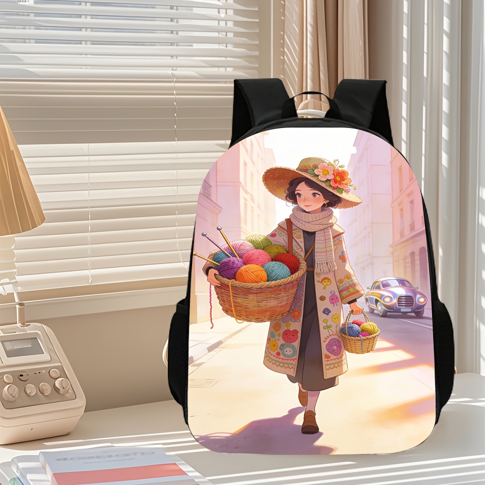 3pcs 2D Flat Backpack Three-Pi - Street Fashion China Beautiful Girls บทวิจารณ์และราคา