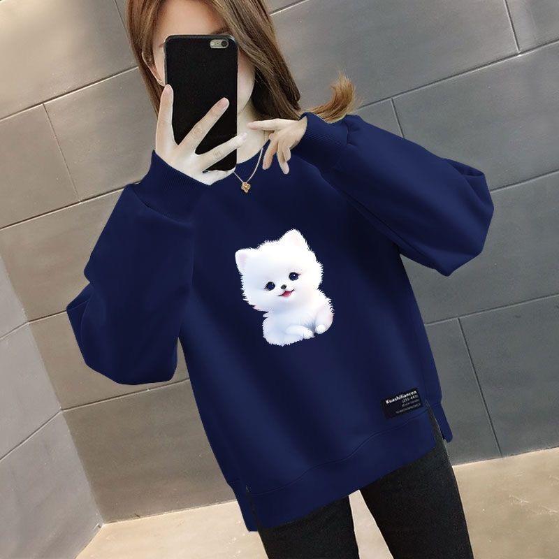 Thickened Fleece Oversize Loos - Oversized Crewneck Fleece บทวิจารณ์และราคา
