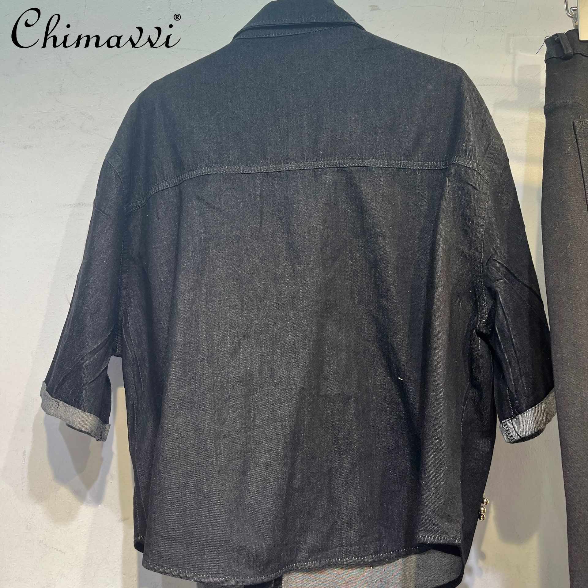 Large Size Denim Shirt Women's - Street Fashion Jeans Women บทวิจารณ์และราคา