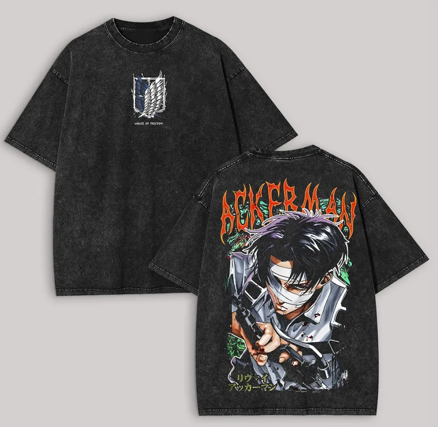 Attack on Titan Men and Women  - Street Fashion Anime บทวิจารณ์และราคา