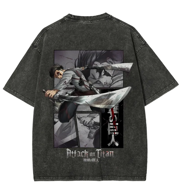 Attack on Titan Men and Women  - Street Fashion Anime บทวิจารณ์และราคา