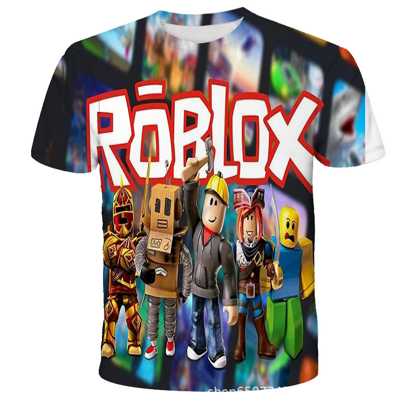 2026 Roblox kid T shirt Boys G - Street Fashion Roblox บทวิจารณ์และราคา