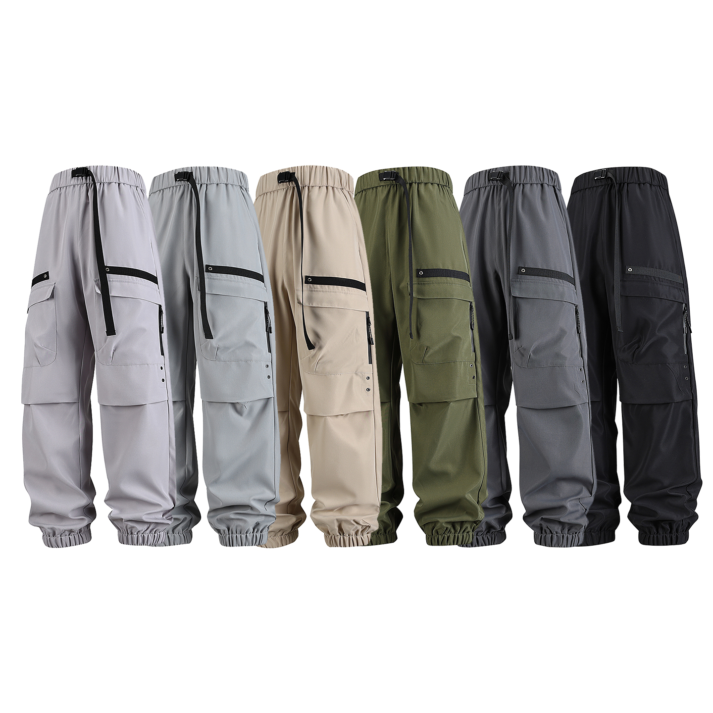 All Seasons Men's Cargo Pants  - Street Fashion Baggy บทวิจารณ์และราคา