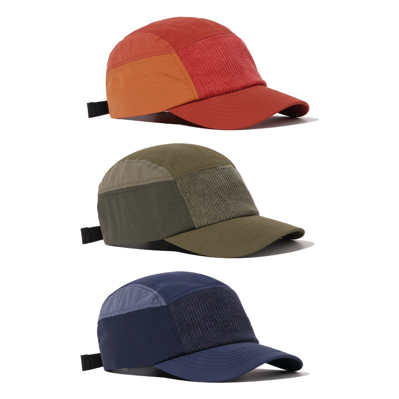 5 Panel Street Style Workwear  - Corduroy Cap 5 Panel บทวิจารณ์และราคา