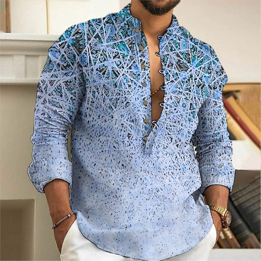 Men's Spring Muslim Men Clothi - Street Fashion Graffiti บทวิจารณ์และราคา
