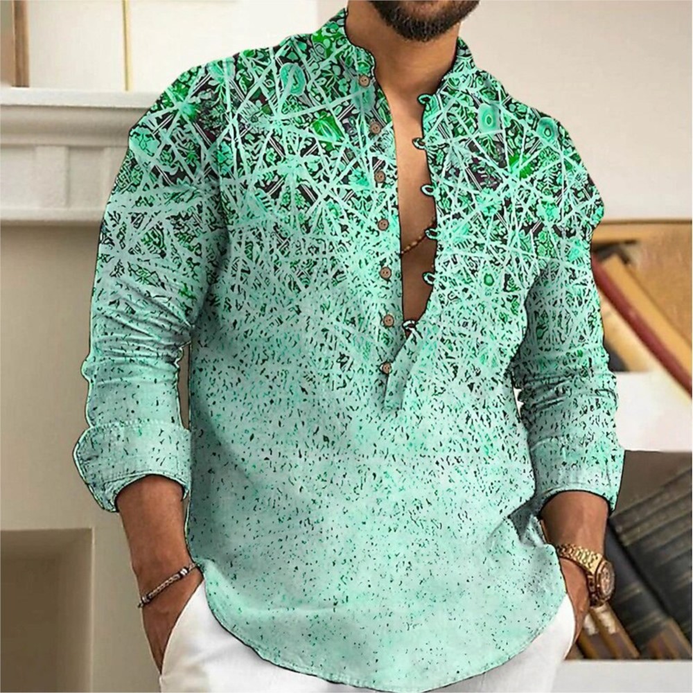 Men's Spring Muslim Men Clothi - Street Fashion Graffiti บทวิจารณ์และราคา