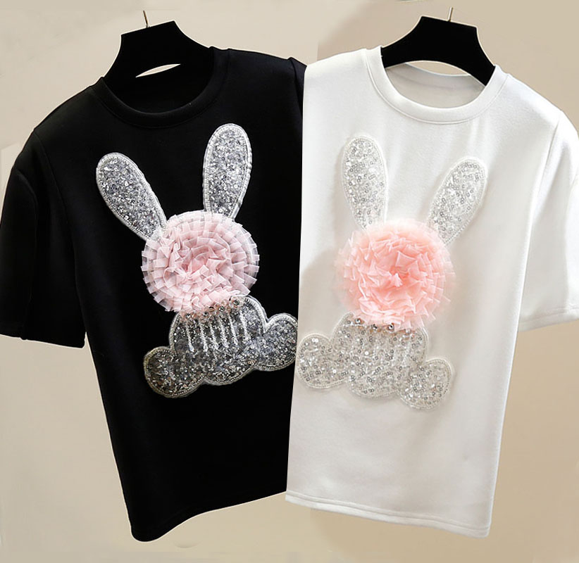 Heavy Industry Rabbit Sequins  - Street Fashion Shanghai บทวิจารณ์และราคา
