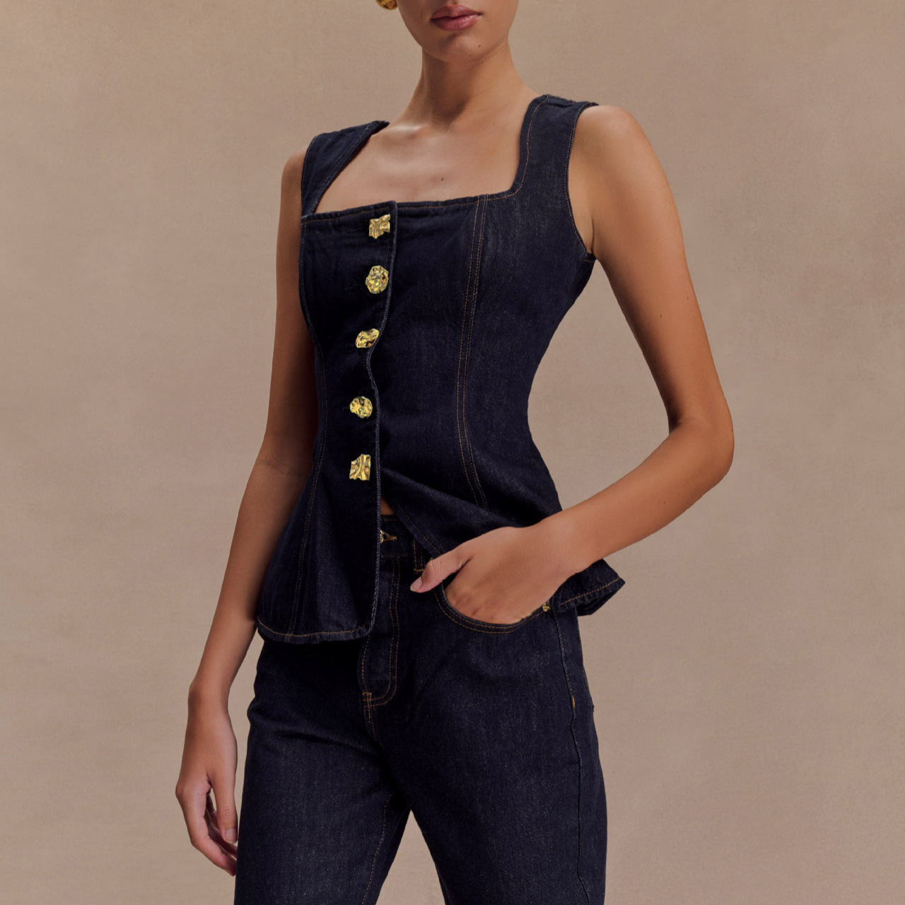 Summer Denim Pant Sets Women 2 - Street Fashion Jeans Women บทวิจารณ์และราคา