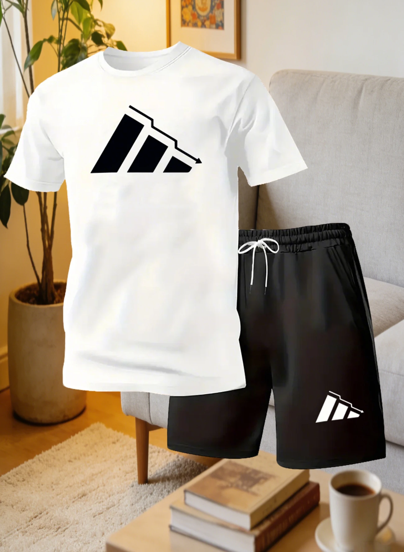 Men's Paris Printed Short Slee - Street Fashion In Paris บทวิจารณ์และราคา