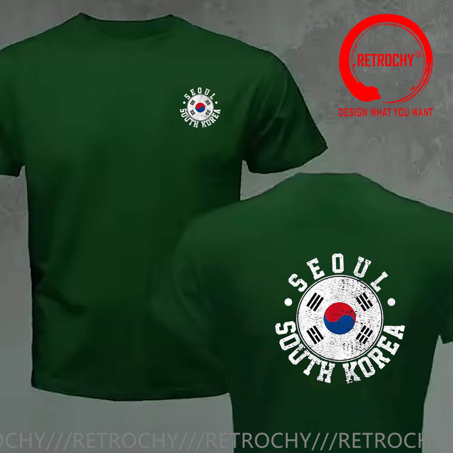 Funny Design Vintage Distresse - Street Fashion Seoul บทวิจารณ์และราคา