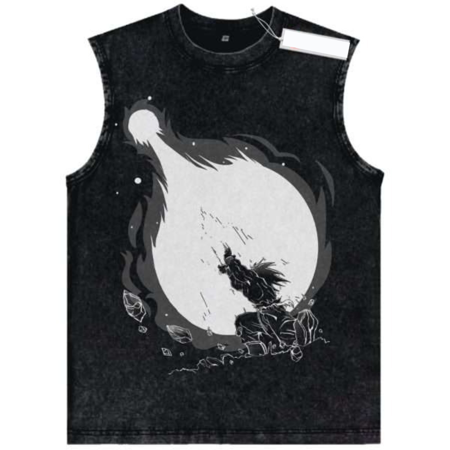 New Retro Washed Dragon Ball Z - Street Fashion Anime บทวิจารณ์และราคา