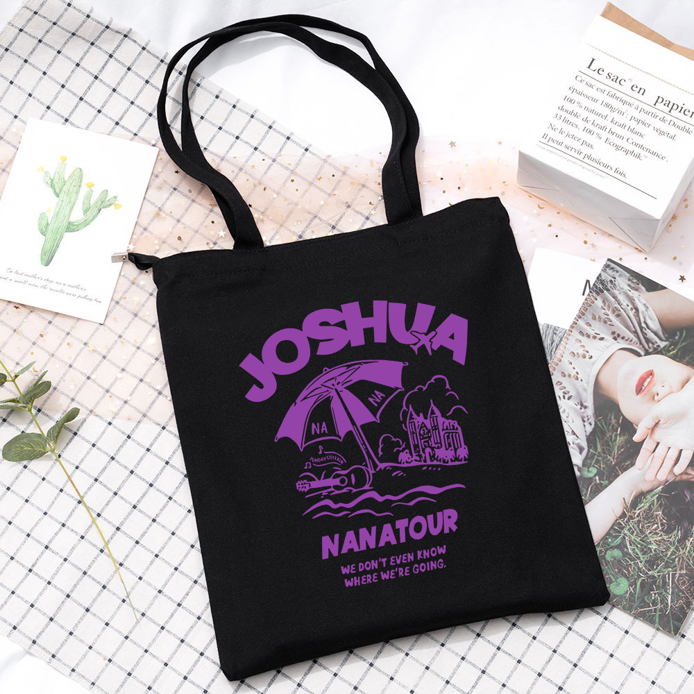 Summer Simple White Letter Pri - Tote Bag Canvas Print บทวิจารณ์และราคา