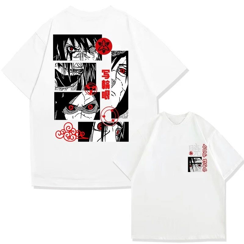 Naruto Anime Derivative T-shir - Street Fashion Anime บทวิจารณ์และราคา