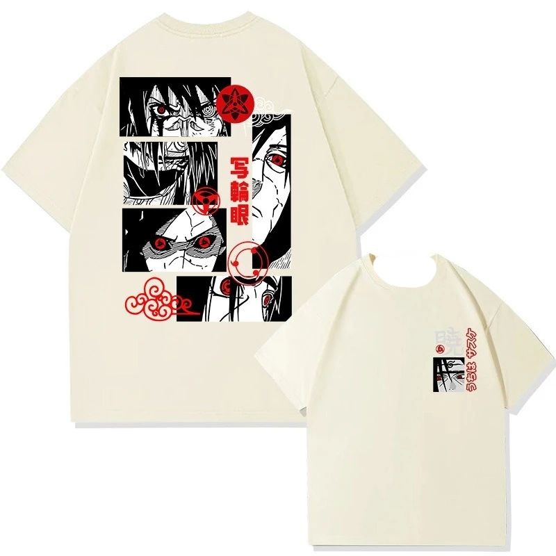Naruto Anime Derivative T-shir - Street Fashion Anime บทวิจารณ์และราคา