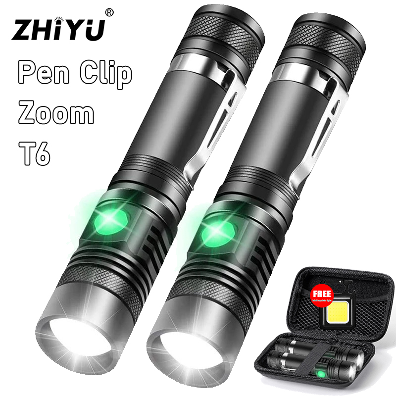 Super Bright T6 Flashlight USB - Street Fashion Blog บทวิจารณ์และราคา