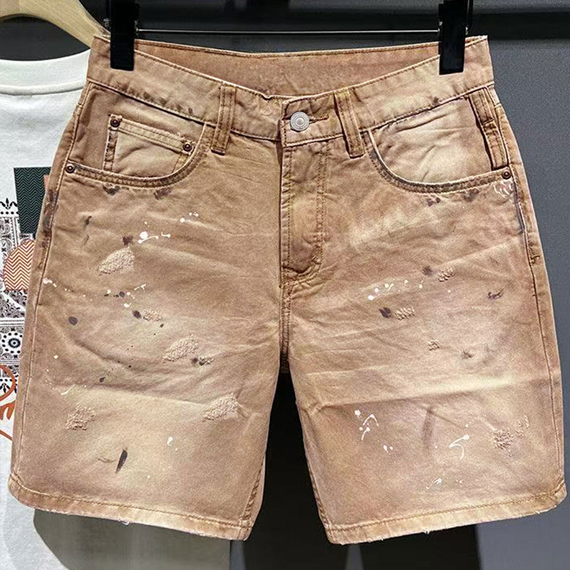 Hip-Hop Streetwear Men's Denim - Street Fashion Baggy บทวิจารณ์และราคา