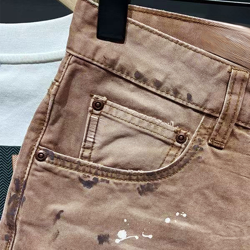 Hip-Hop Streetwear Men's Denim - Street Fashion Baggy บทวิจารณ์และราคา