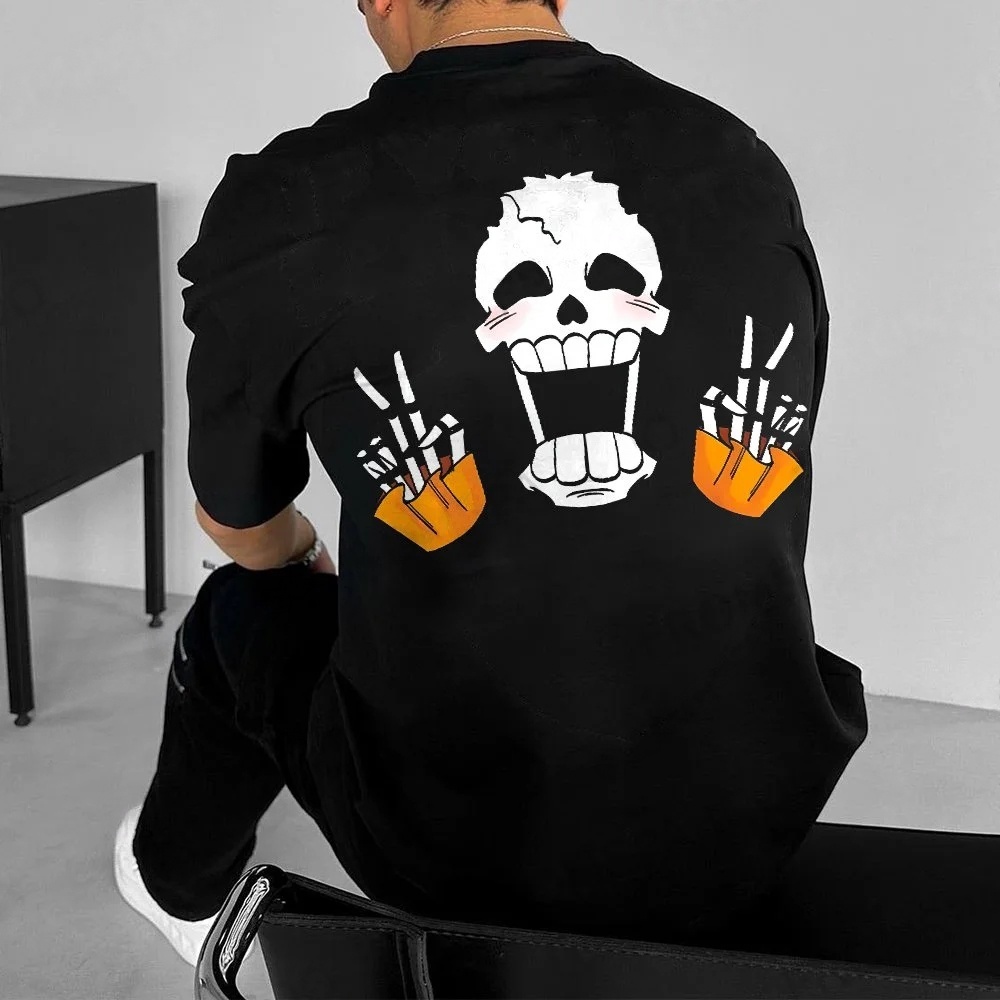 One Piece Summer Men's T-shirt - Street Fashion Anime บทวิจารณ์และราคา