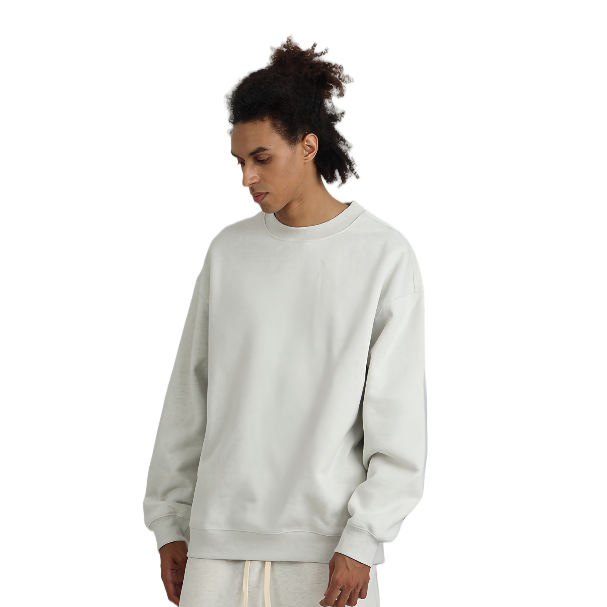 UNITE TOUD Men's Oversize Shea - Oversized Crewneck Fleece บทวิจารณ์และราคา