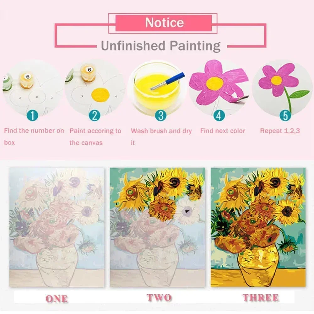 Frameless Diy Paint By Number  - Street Fashion Blog บทวิจารณ์และราคา