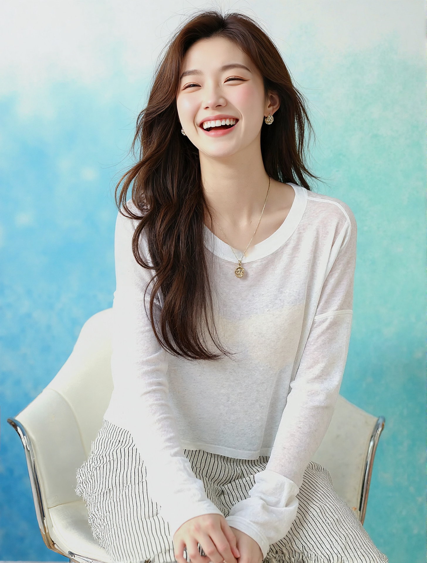 Long Sleeved T Shirts Womens W - Street Fashion China Beautiful Girls บทวิจารณ์และราคา
