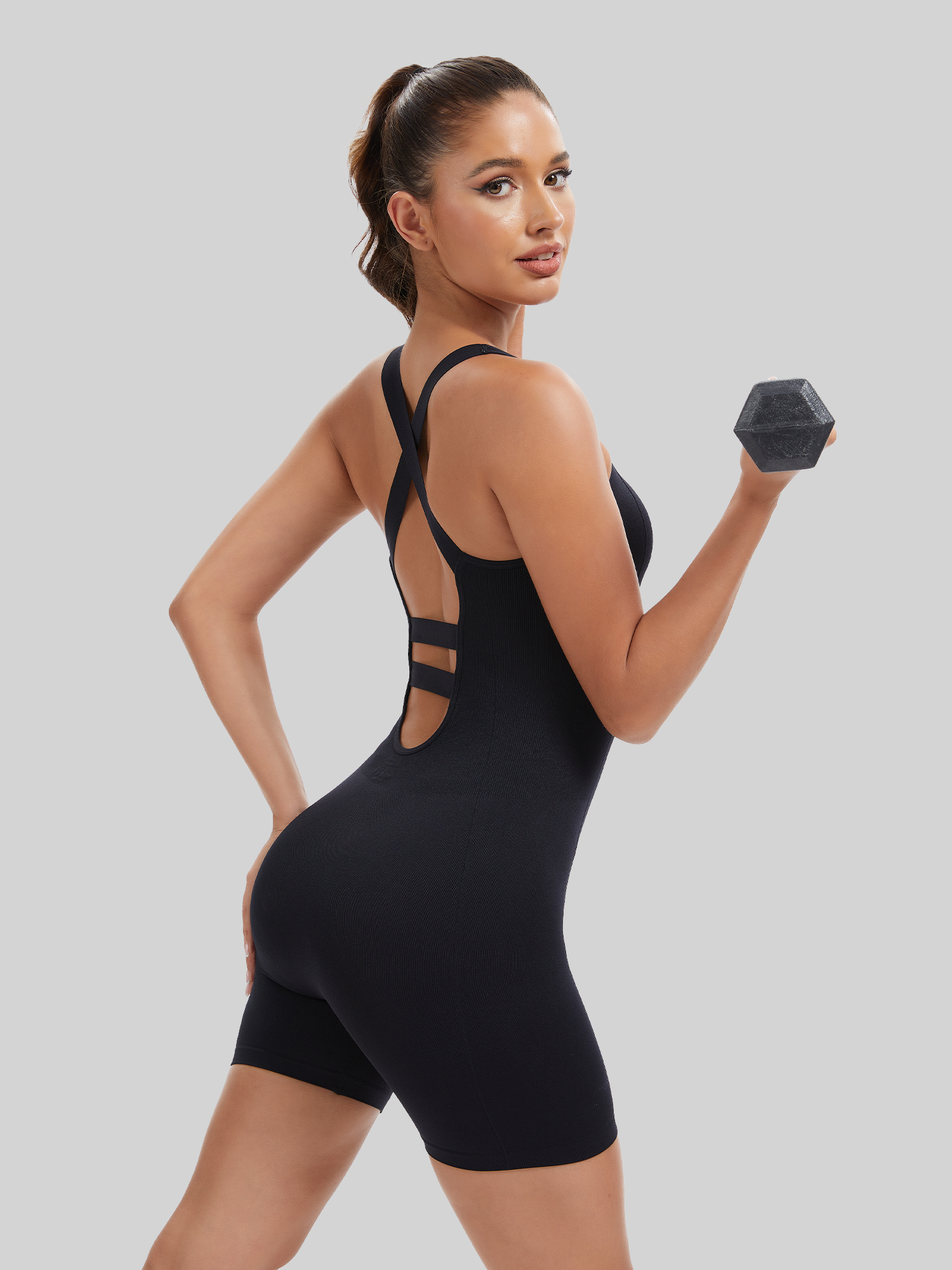 Knit Booty Lifting Bodysuit, Q - Street Fashion Blog บทวิจารณ์และราคา