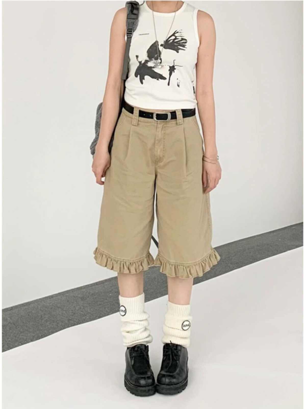Summer Women's American Retro  - Street Fashion Baggy บทวิจารณ์และราคา