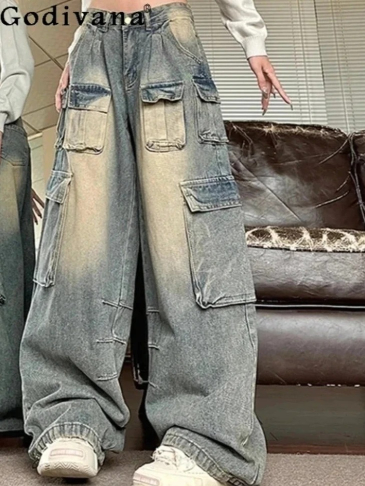 2XL-6XL Women Autumn Large Siz - Street Fashion Jeans Women บทวิจารณ์และราคา