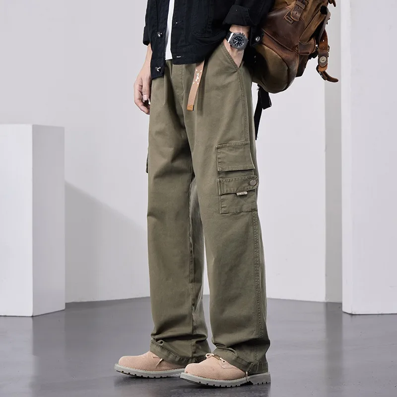 Cargo Pants Men Thick Plus Siz - Cargo Pant Wide บทวิจารณ์และราคา