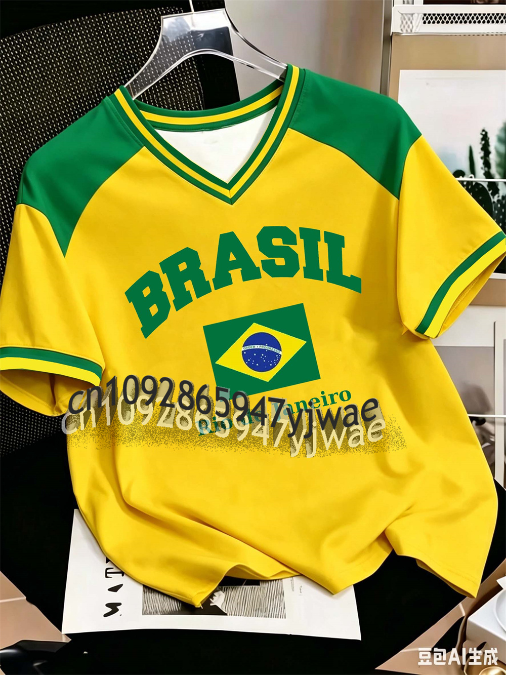 2026 Brazil Yellow Green Footb - Street Fashion Brazil บทวิจารณ์และราคา