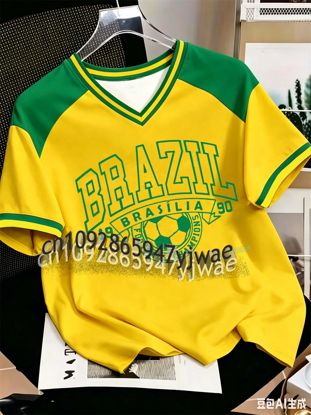 2026 Brazil Yellow Green Footb - Street Fashion Brazil บทวิจารณ์และราคา