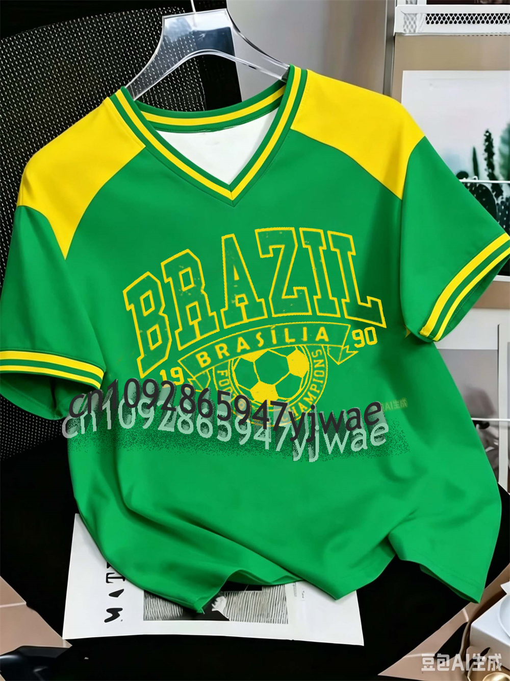 2026 Brazil Yellow Green Footb - Street Fashion Brazil บทวิจารณ์และราคา