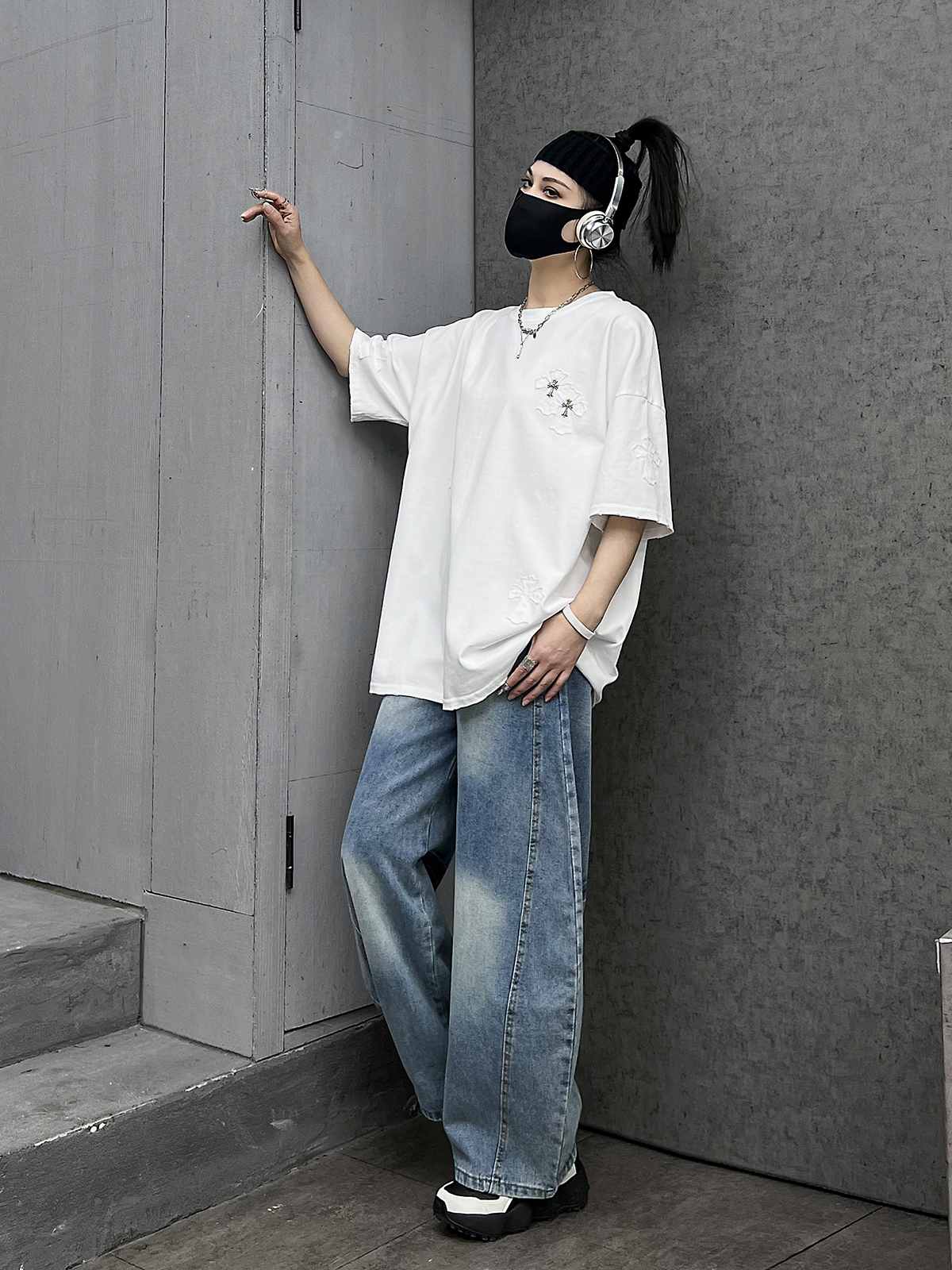 M-Home Casual Sportswear Set W - Street Fashion Jeans Women บทวิจารณ์และราคา