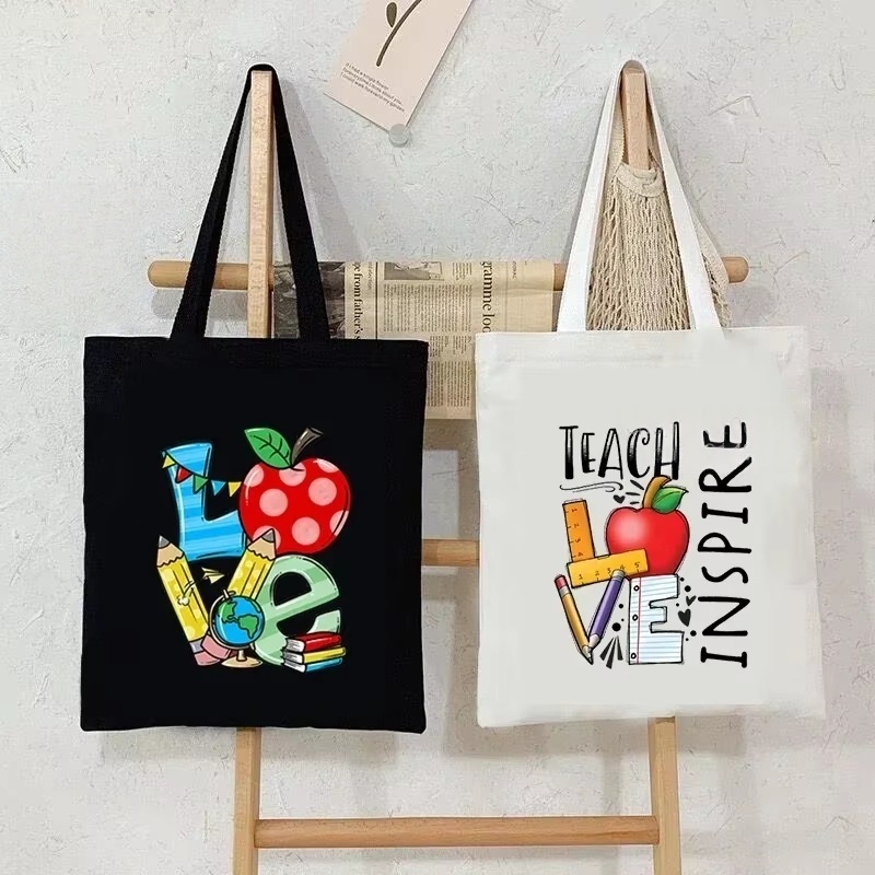 Women Canvas Shoulder Bag Teac - Tote Bag Canvas Print บทวิจารณ์และราคา