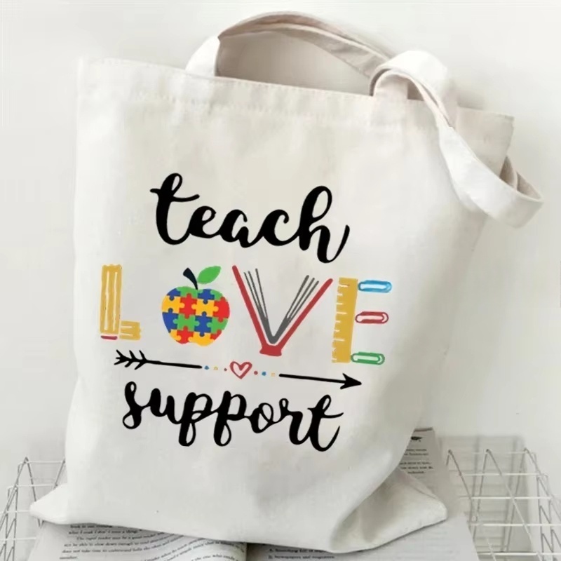 Women Canvas Shoulder Bag Teac - Tote Bag Canvas Print บทวิจารณ์และราคา