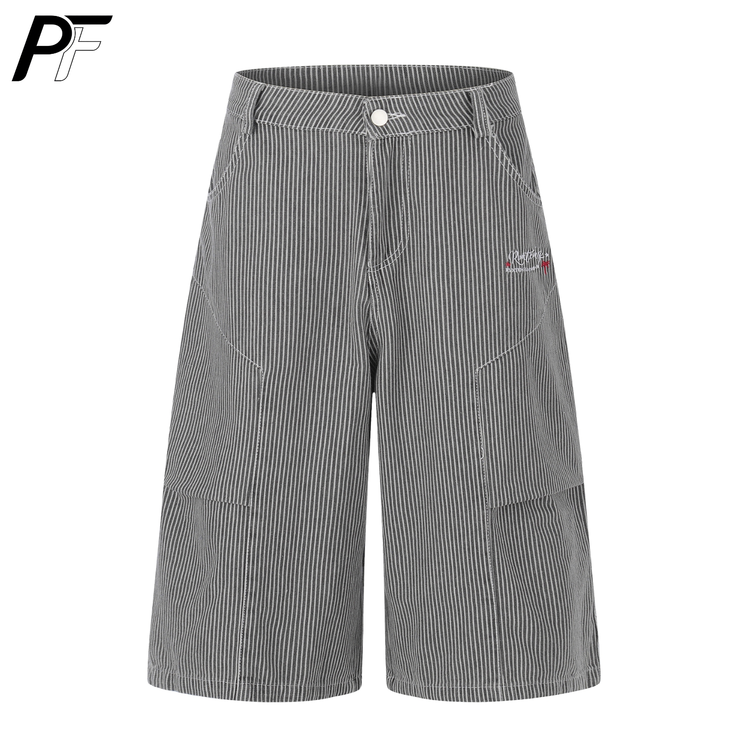 Vintage Railroad Striped Wide  - Cargo Pant Wide บทวิจารณ์และราคา