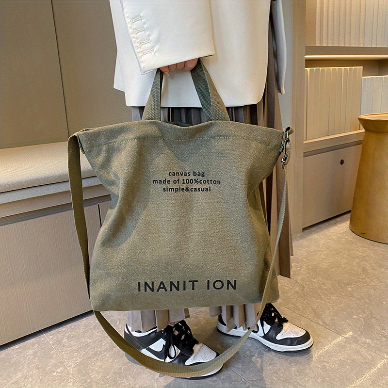 Fashionable Japanese Canvas To - Tote Bag Canvas Print บทวิจารณ์และราคา