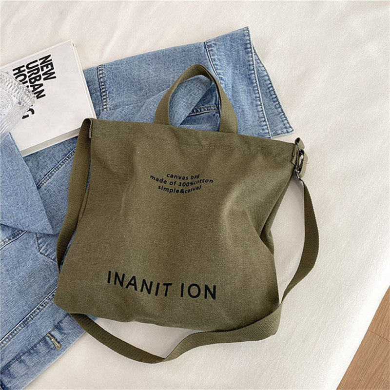 Fashionable Japanese Canvas To - Tote Bag Canvas Print บทวิจารณ์และราคา