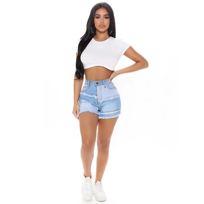 European and American Street F - Street Fashion Jeans Women บทวิจารณ์และราคา
