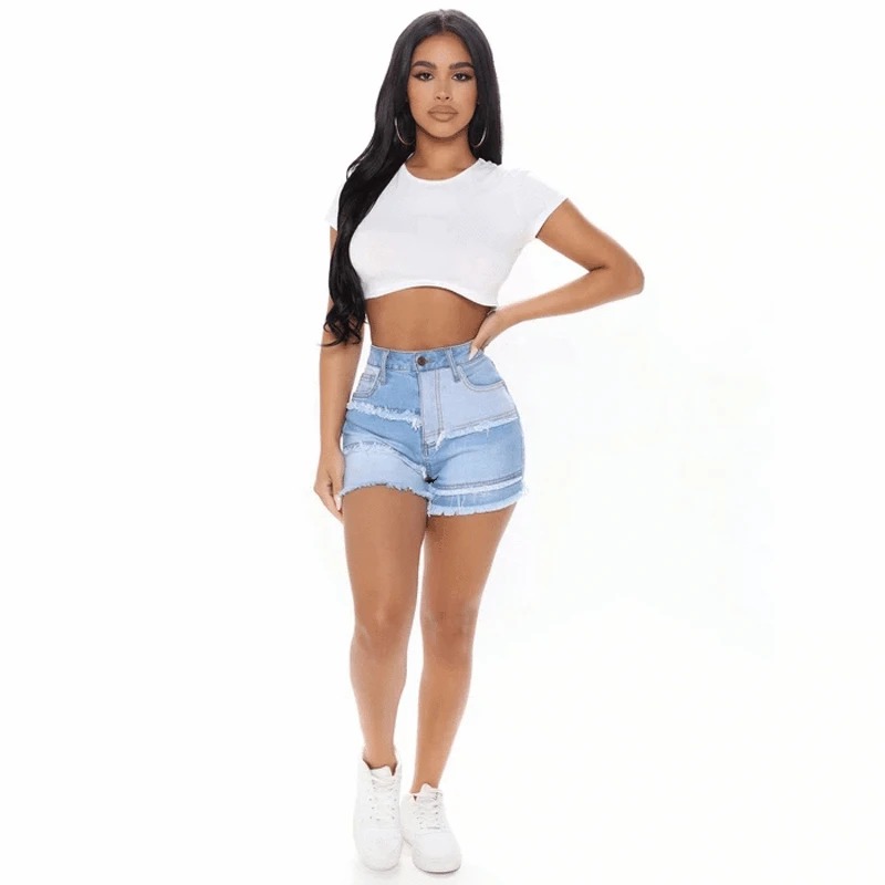 European and American Street F - Street Fashion Jeans Women บทวิจารณ์และราคา