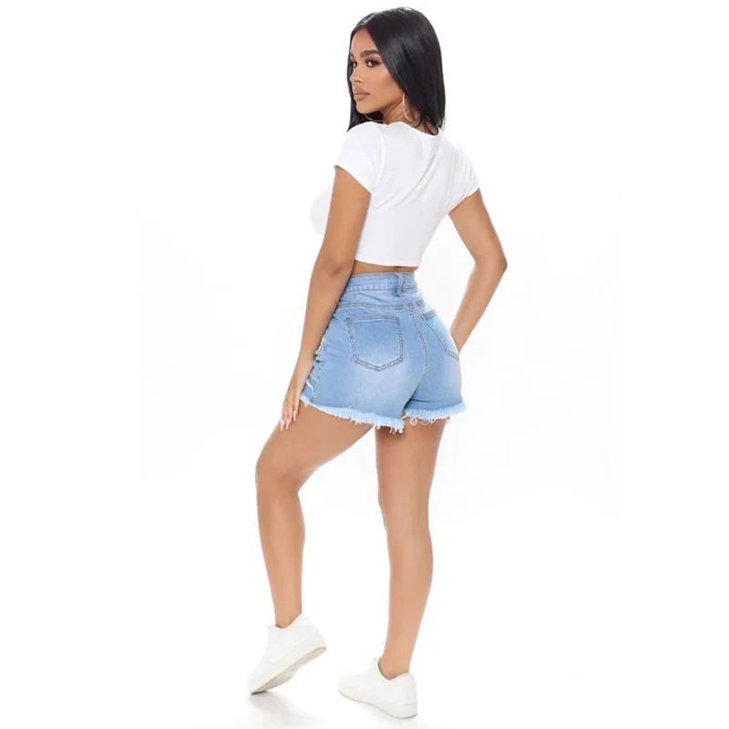 European and American Street F - Street Fashion Jeans Women บทวิจารณ์และราคา
