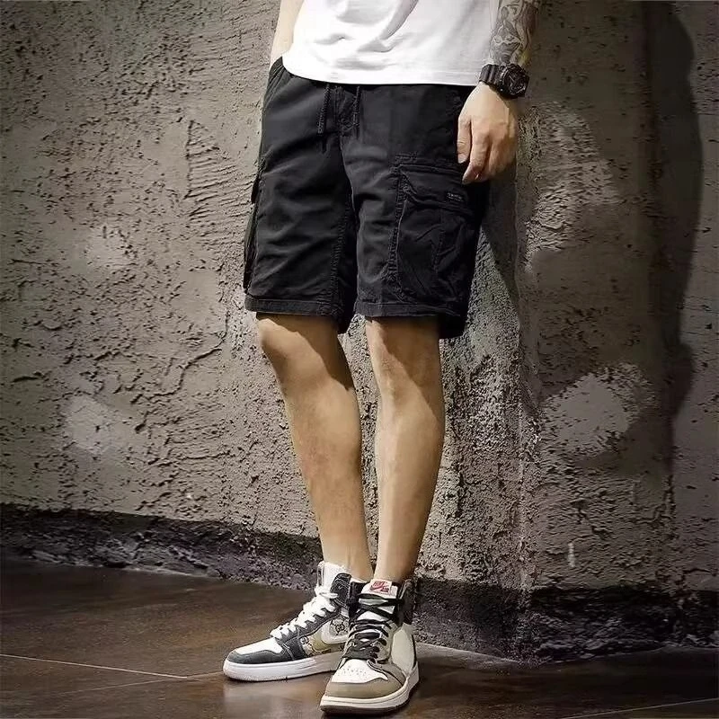 Elastic Waist Long Wide Solid  - Cargo Pant Wide บทวิจารณ์และราคา