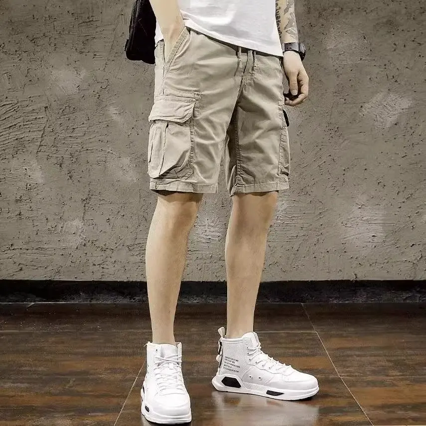 Elastic Waist Long Wide Solid  - Cargo Pant Wide บทวิจารณ์และราคา